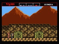 une photo d'Ã©cran de The Treasure Of Usas sur MSX